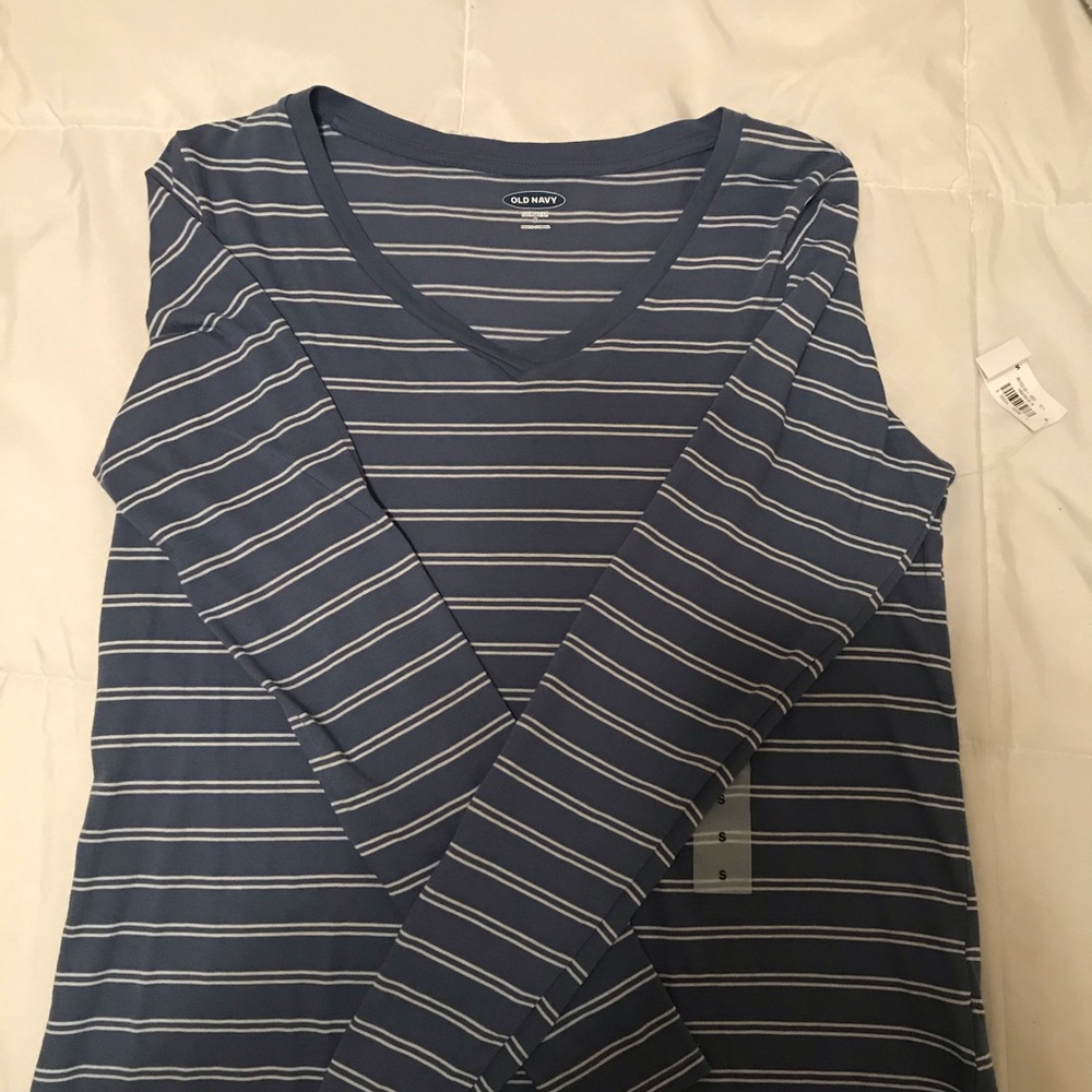 Long sleeve striped shirt